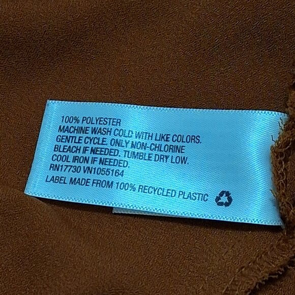 A New Day Jumpsuit Brown V-Neck Size XL - Picture 11 of 11